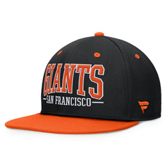 San Francisco Giants Fanatics Fundamental Bold Snapback Hat - MLB Hats