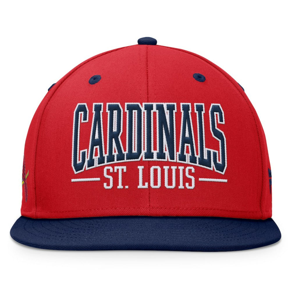 St. Louis Cardinals Fanatics Fundamental Bold Snapback Hat - MLB Hats