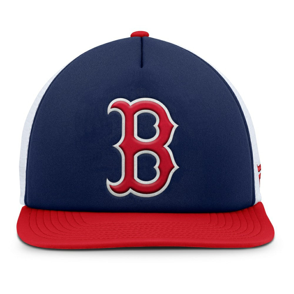 Boston Red Sox Fanatics Fundamental Foam Front Snapback Hat - MLB Hats