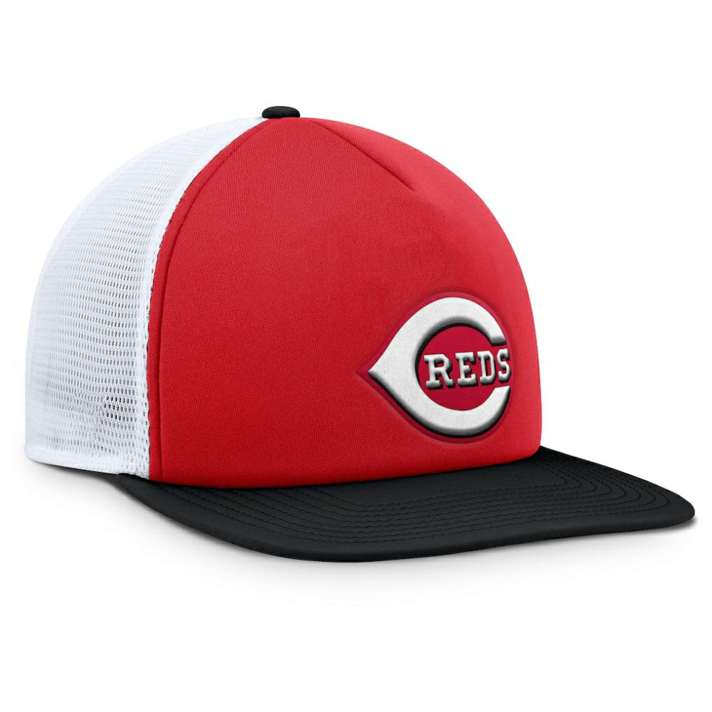 Cincinnati Reds Fanatics Fundamental Foam Front Snapback Hat - MLB Hats