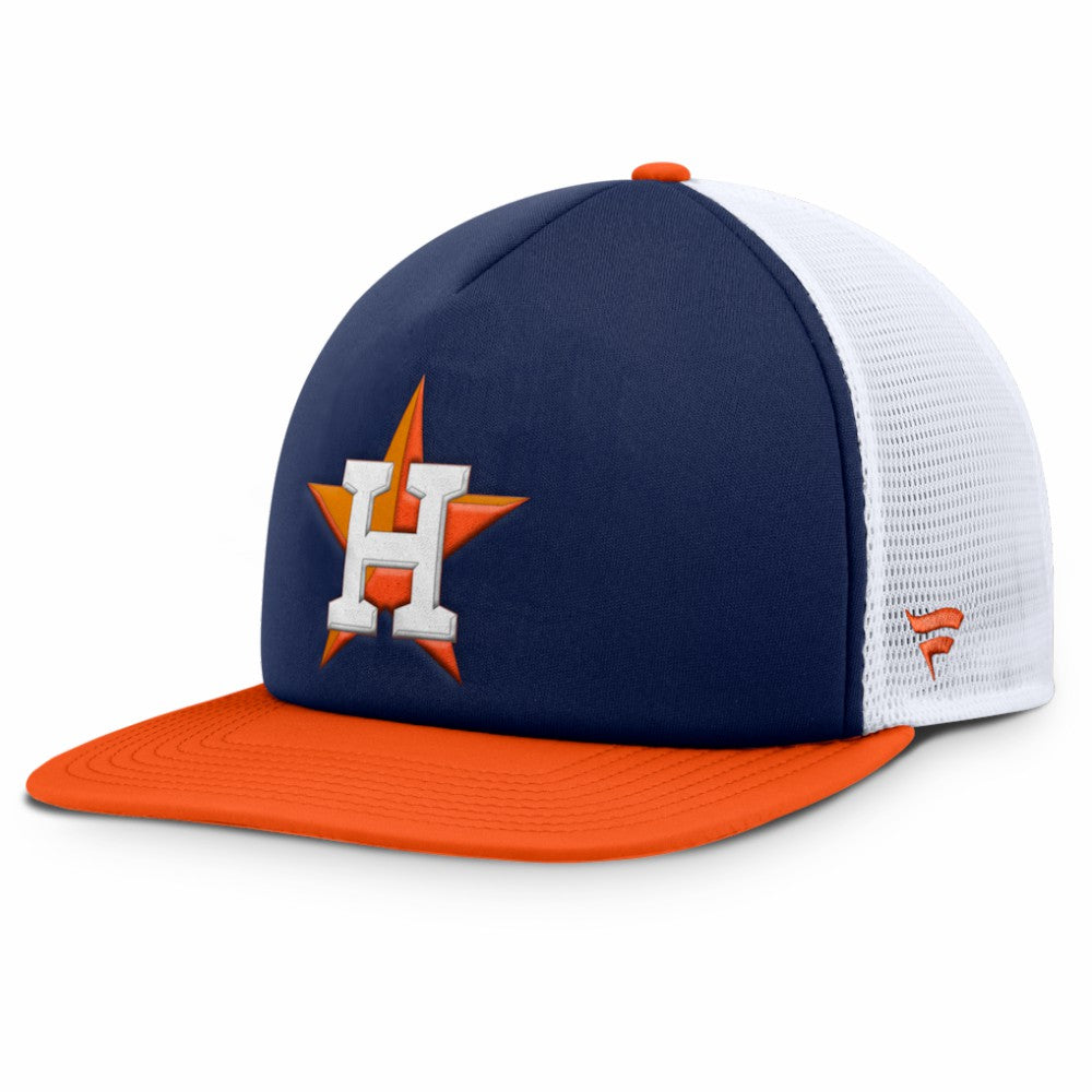 Houston Astros Fanatics Fundamental Foam Front Snapback Hat - MLB Hats