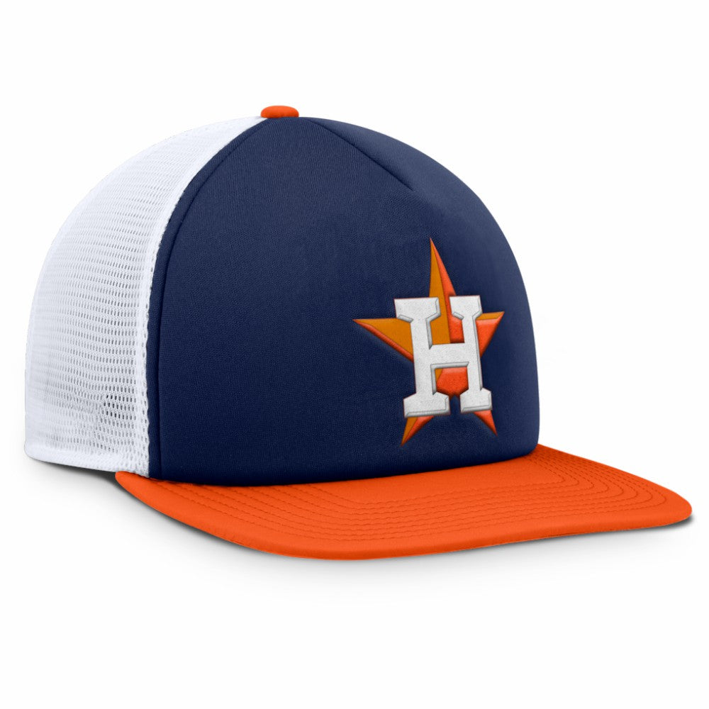 Houston Astros Fanatics Fundamental Foam Front Snapback Hat - MLB Hats