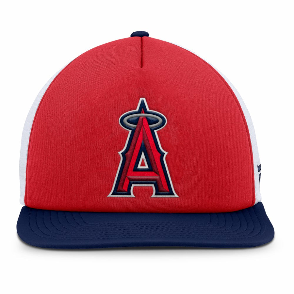 Los Angeles Angels Fanatics Fundamental Foam Front Snapback Hat - MLB Hats