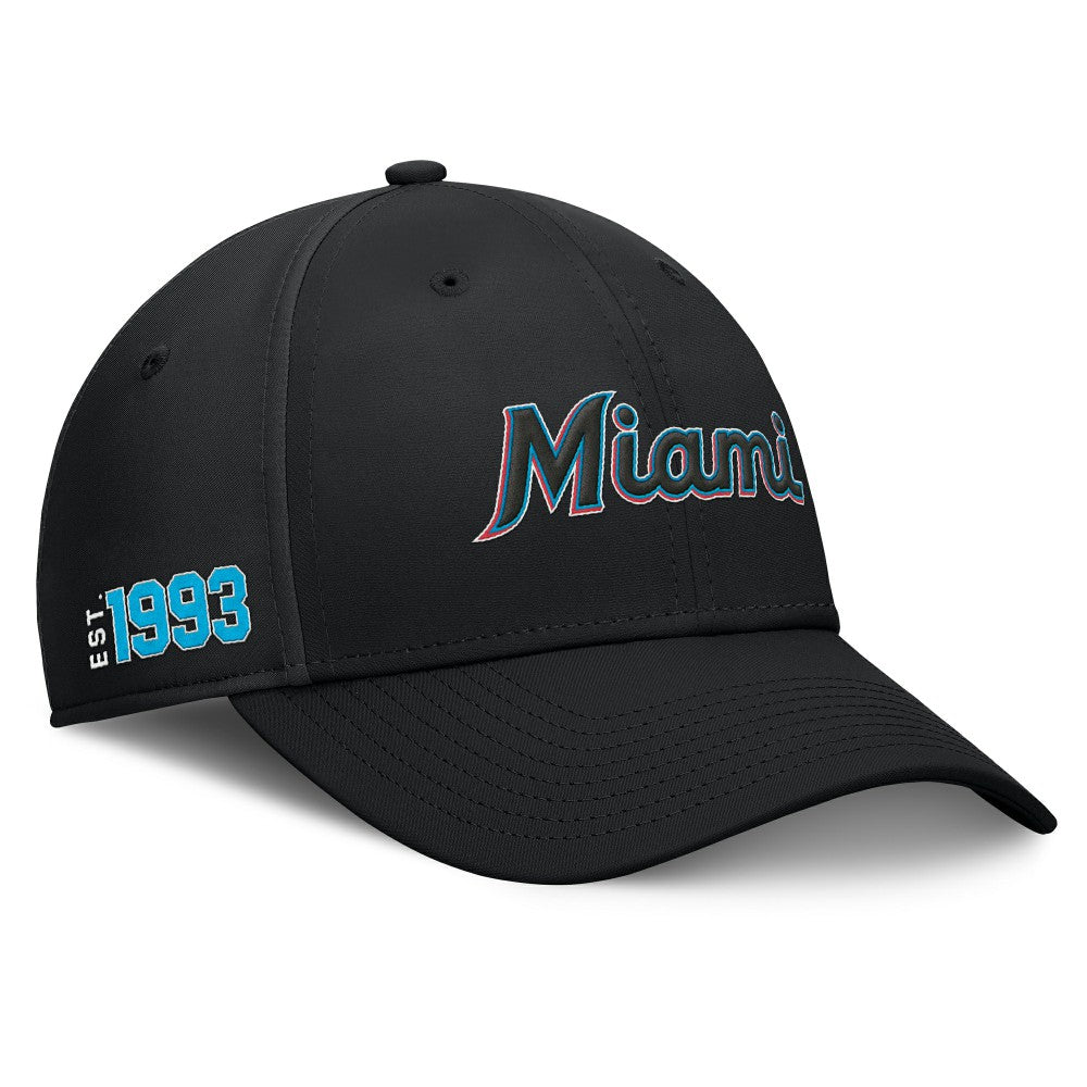 Miami Marlins Fanatics Fundamental Tag Flex Hat - MLB Hats