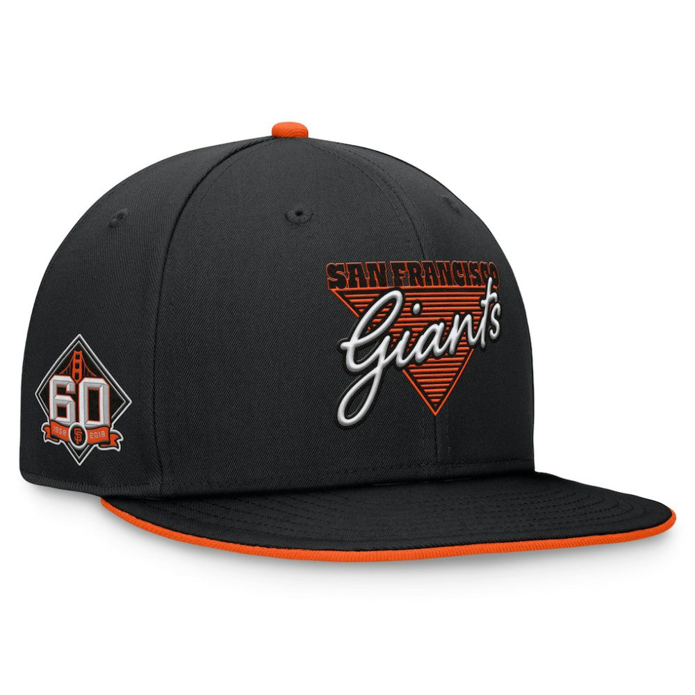 San Francisco Giants Fanatics Fundamental Tri-Script Fitted Hat - MLB Hats