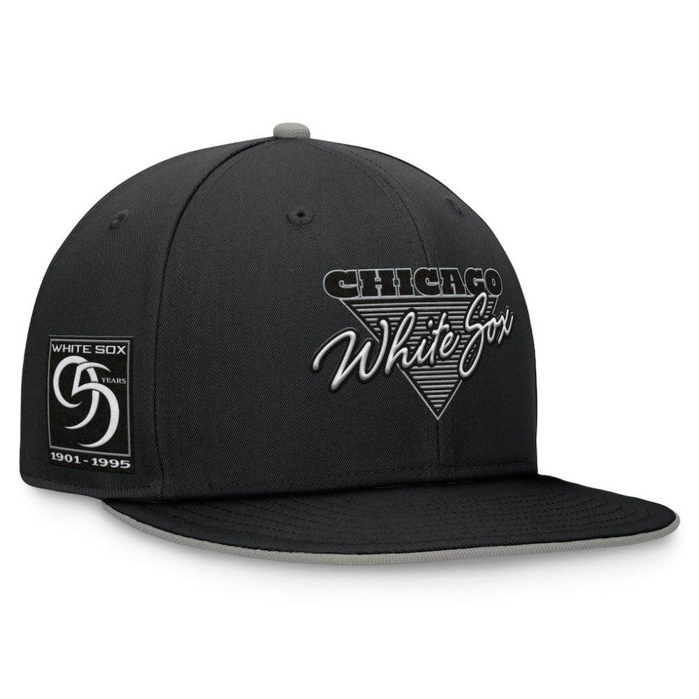 Chicago White Sox Fanatics Fundamental Tri-Script Fitted Hat - MLB Hats