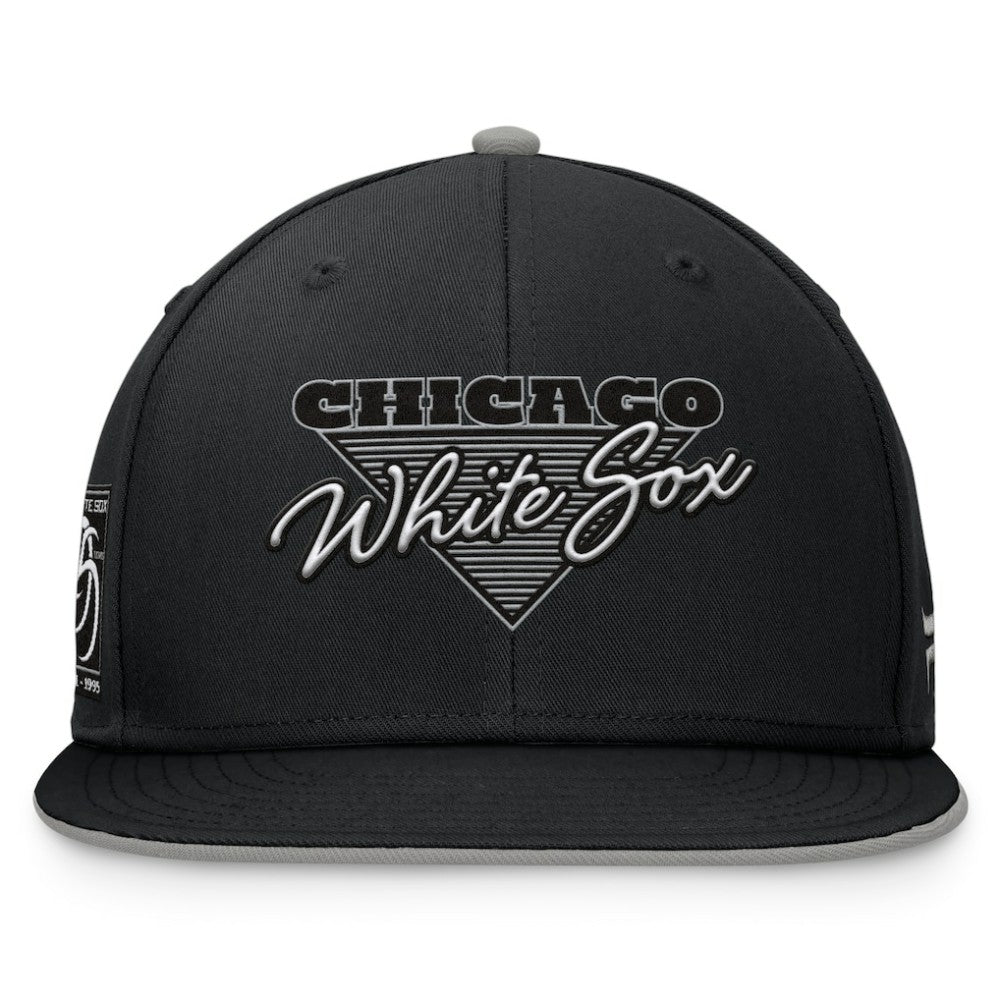 Chicago White Sox Fanatics Fundamental Tri-Script Fitted Hat - MLB Hats