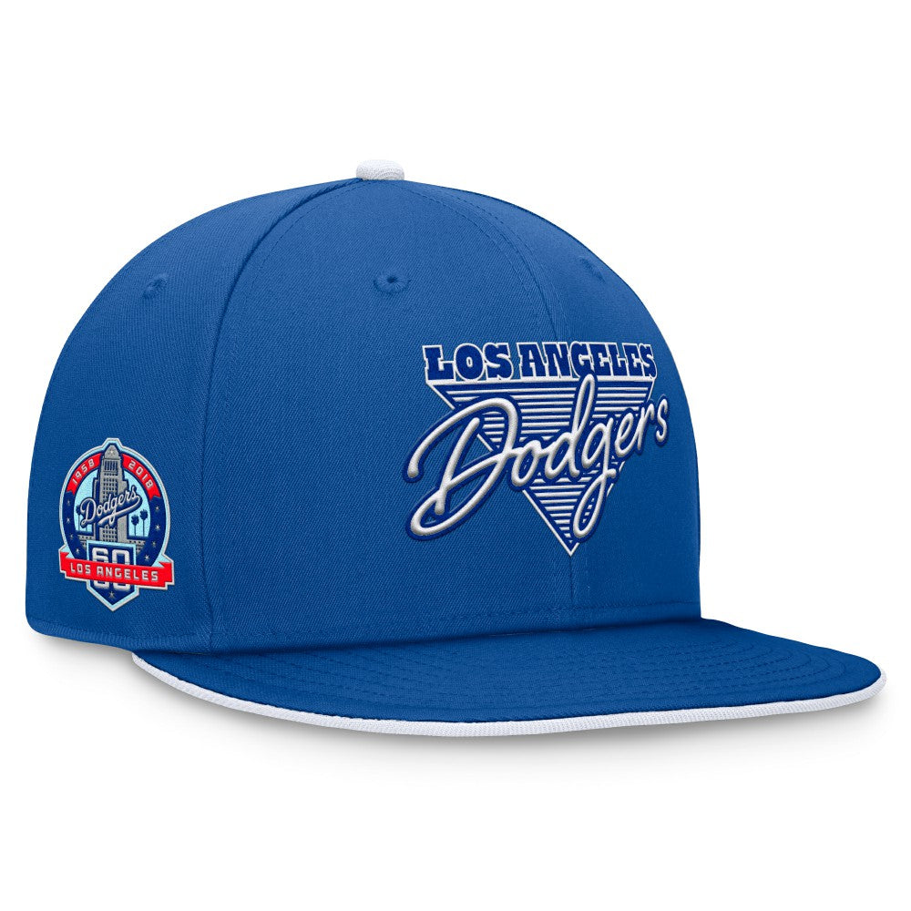 Los Angeles Dodgers Fanatics Fundamental Tri-Script Fitted Hat - MLB Hats