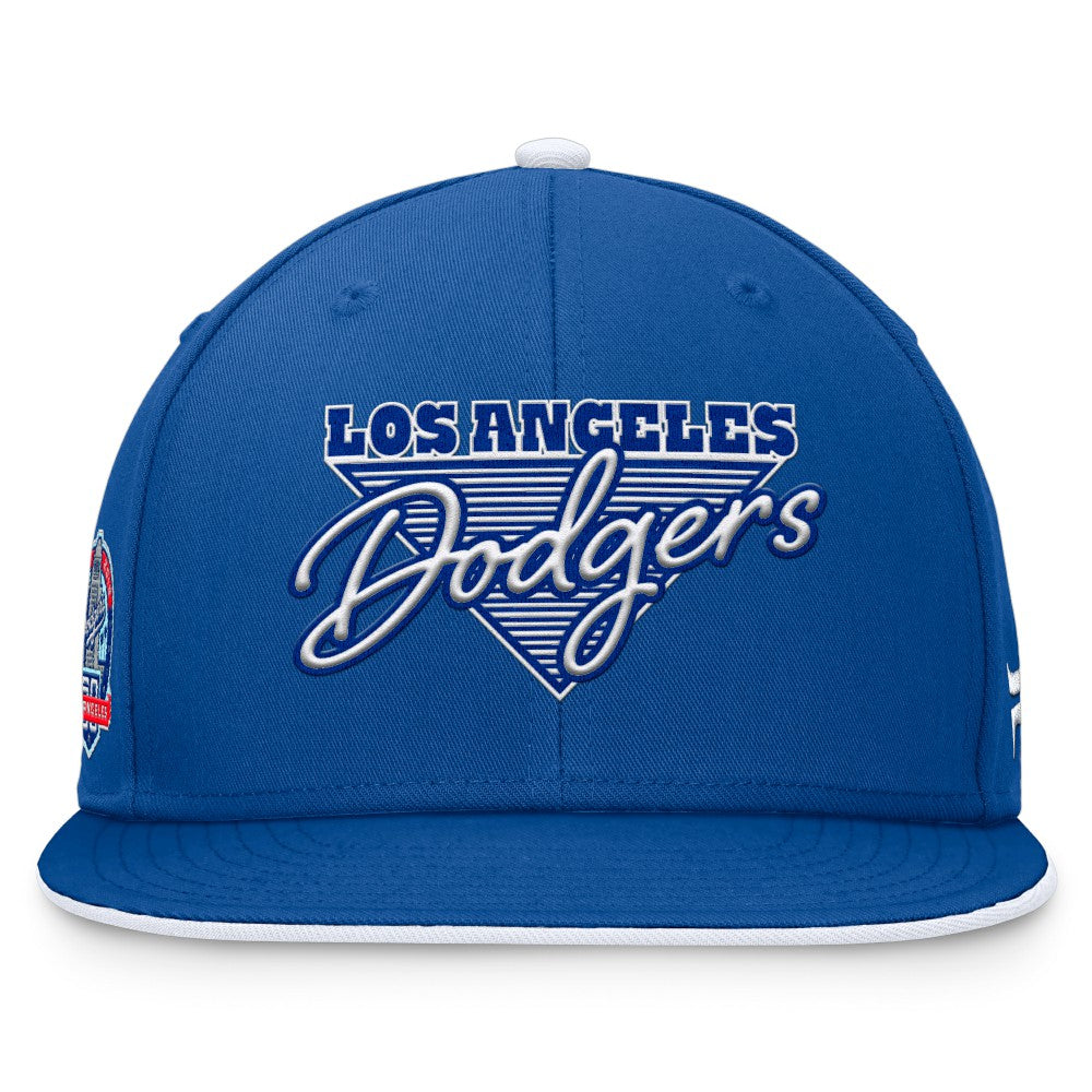 Los Angeles Dodgers Fanatics Fundamental Tri-Script Fitted Hat - MLB Hats