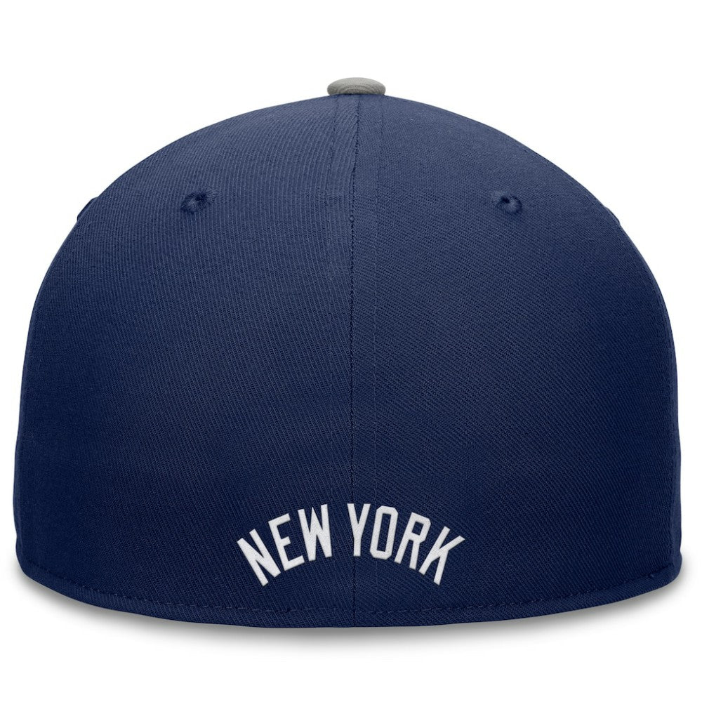 New York Yankees Fanatics Fundamental Tri-Script Fitted Hat - MLB Hats