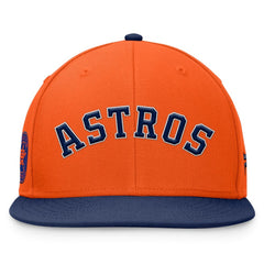 Houston Astros Fanatics Fundamental Two-Tone Fitted Hat - MLB Hats