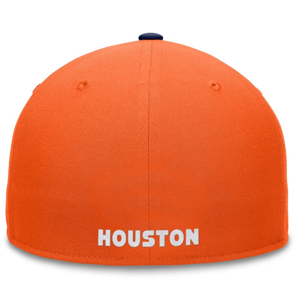 Houston Astros Fanatics Fundamental Two-Tone Fitted Hat - MLB Hats