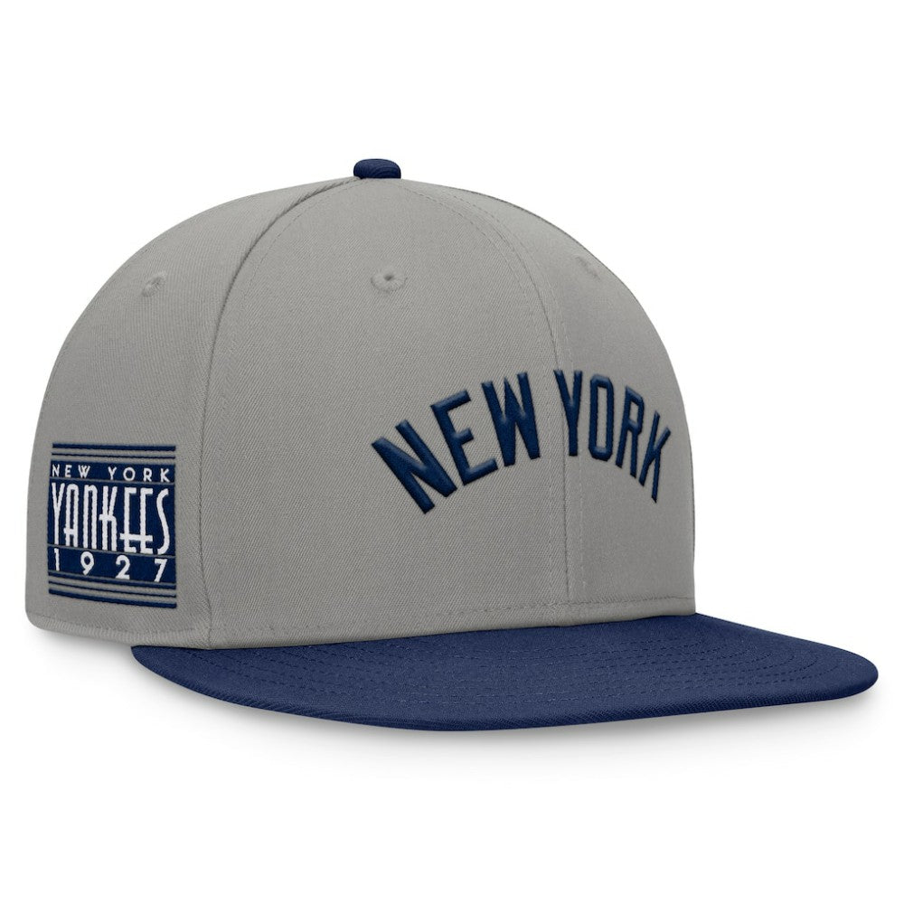 New York Yankees Fanatics Fundamental Two-Tone Fitted Hat - MLB Hats