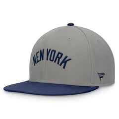New York Yankees Fanatics Fundamental Two-Tone Fitted Hat - MLB Hats