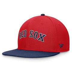 Boston Red Sox Fanatics Fundamental Two-Tone Fitted Hat - MLB Hats