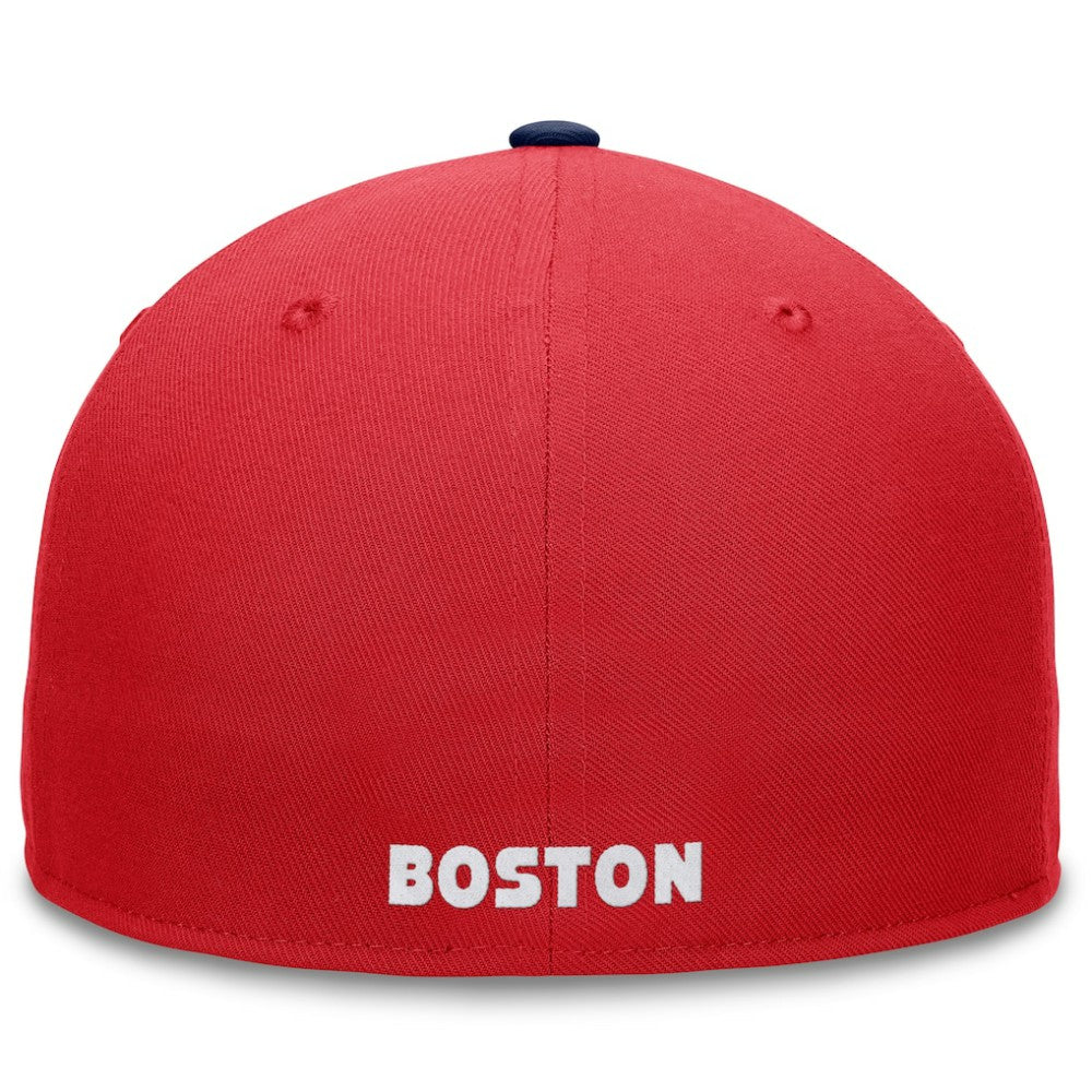 Boston Red Sox Fanatics Fundamental Two-Tone Fitted Hat - MLB Hats