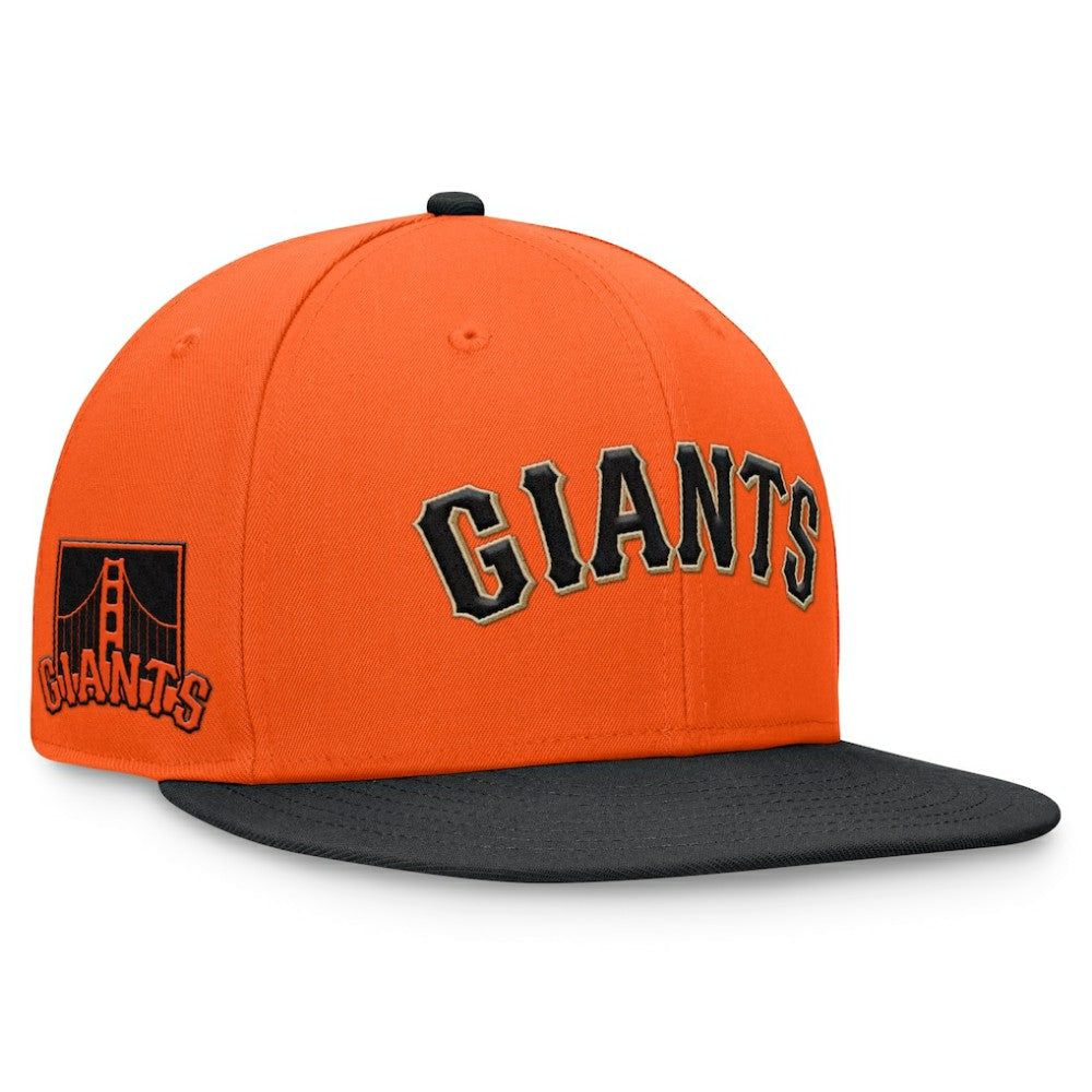 San Francisco Giants Fanatics Fundamental Two-Tone Fitted Hat - MLB Hats