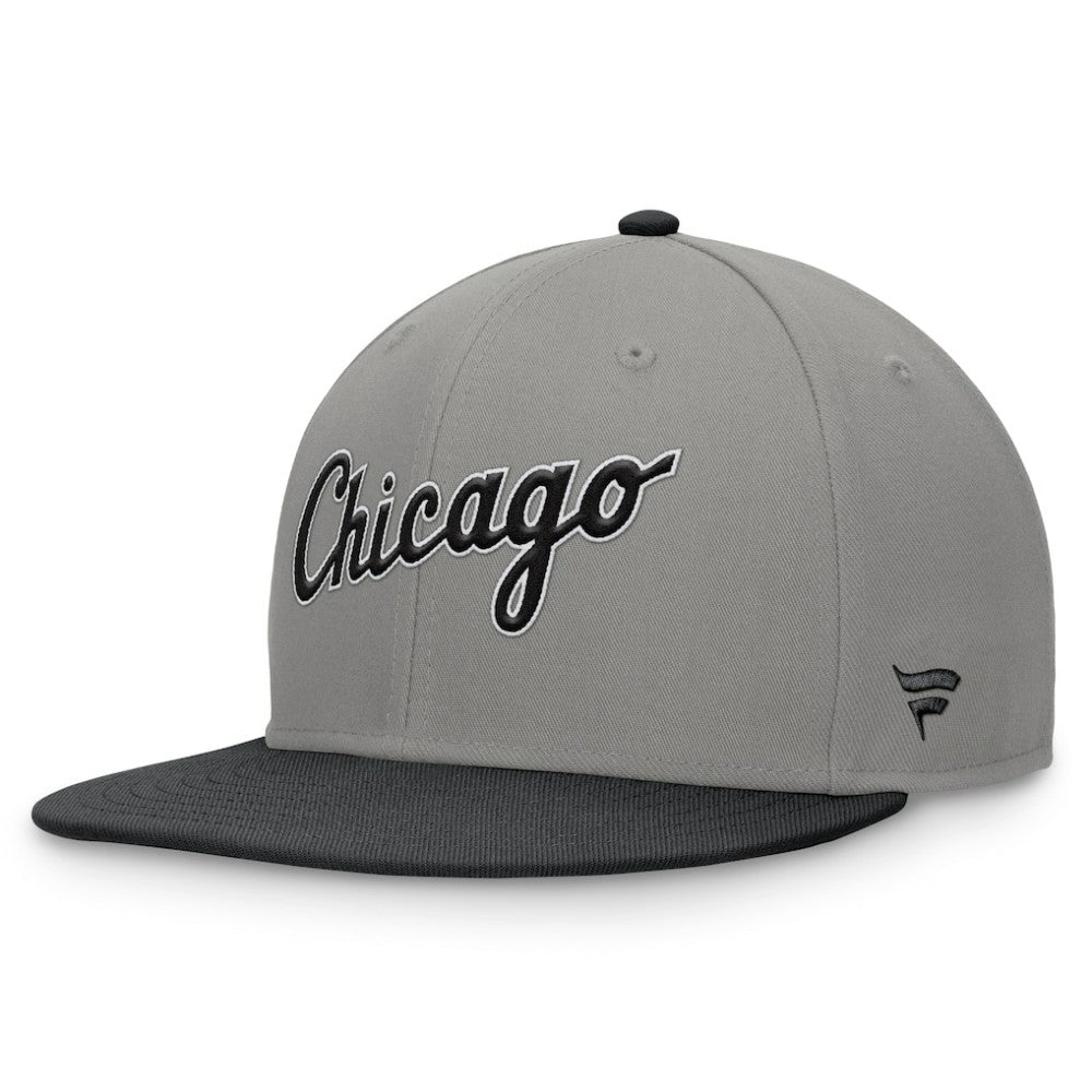 Chicago White Sox Fanatics Fundamental Two-Tone Fitted Hat - MLB Hats