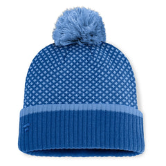 Kansas City Royals Fanatics Women's Fundamental Jacquard Cuffed Knit Hat with Pom - MLB Hats