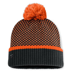 San Francisco Giants Fanatics Women's Fundamental Jacquard Cuffed Knit Hat with Pom - MLB Hats