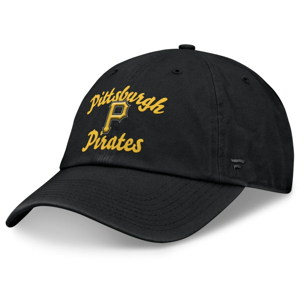 Pittsburgh Pirates Fanatics Women's Fundamental Script Logo Adjustable Hat - MLB Hats