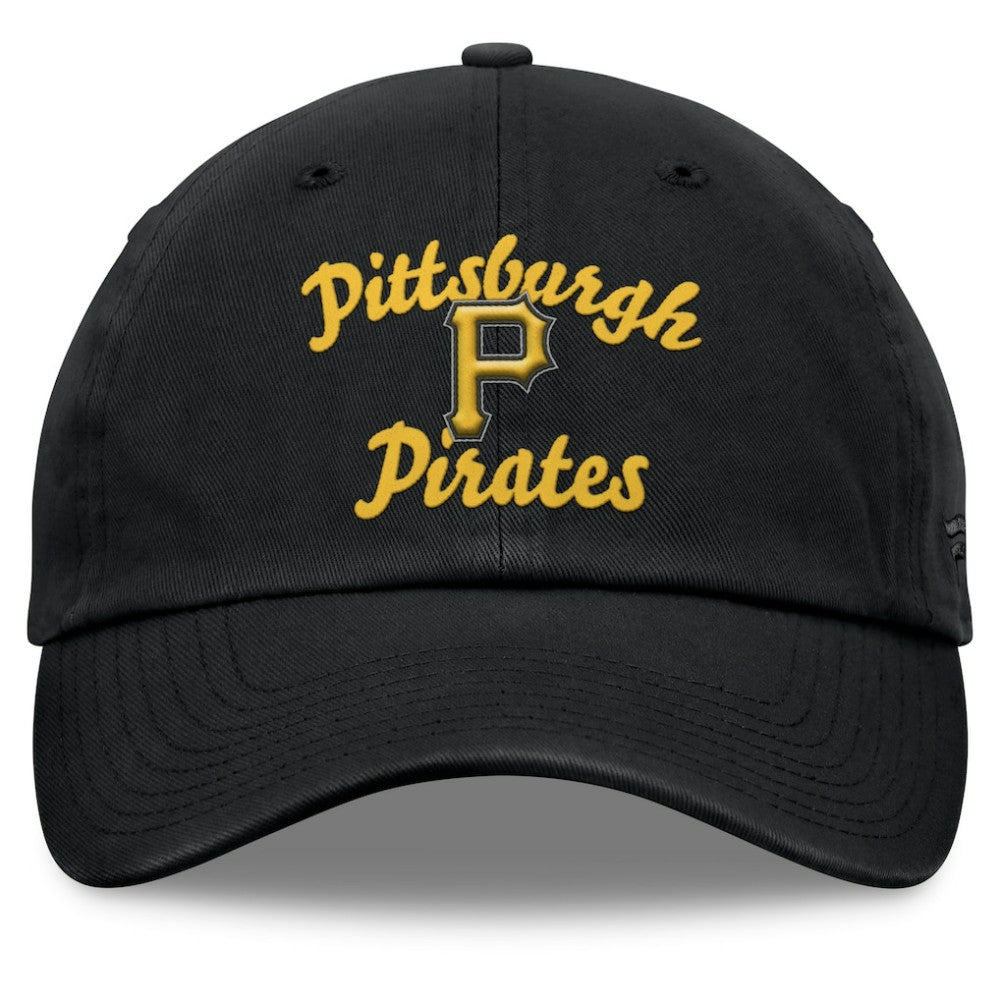 Pittsburgh Pirates Fanatics Women's Fundamental Script Logo Adjustable Hat - MLB Hats
