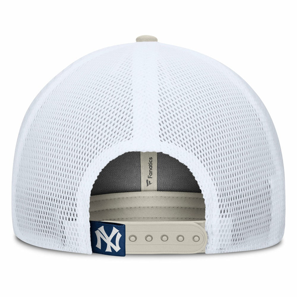 New York Yankees Fanatics Heritage Light Khaki A-Frame Adjustable Hat - MLB Hats