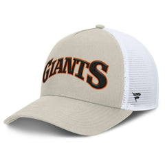 San Francisco Giants Fanatics Heritage Light Khaki A-Frame Adjustable Hat - MLB Hats