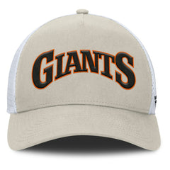 San Francisco Giants Fanatics Heritage Light Khaki A-Frame Adjustable Hat - MLB Hats