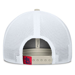 St. Louis Cardinals Fanatics Heritage Light Khaki A-Frame Adjustable Hat - MLB Hats