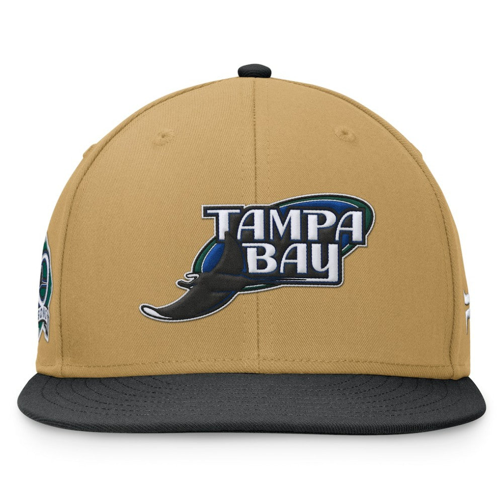 Tampa Bay Rays Fanatics  Heritage Two-Tone Fitted Hat - MLB Hats