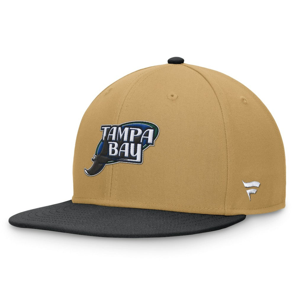 Tampa Bay Rays Fanatics  Heritage Two-Tone Fitted Hat - MLB Hats