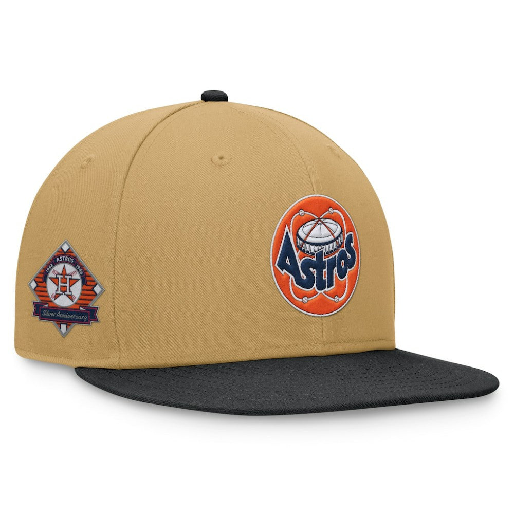 Houston Astros Fanatics  Heritage Two-Tone Fitted Hat - MLB Hats