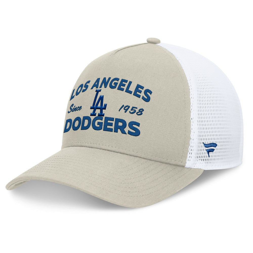 Los Angeles Dodgers Fanatics A-Frame Trucker Adjustable Hat - MLB Hats