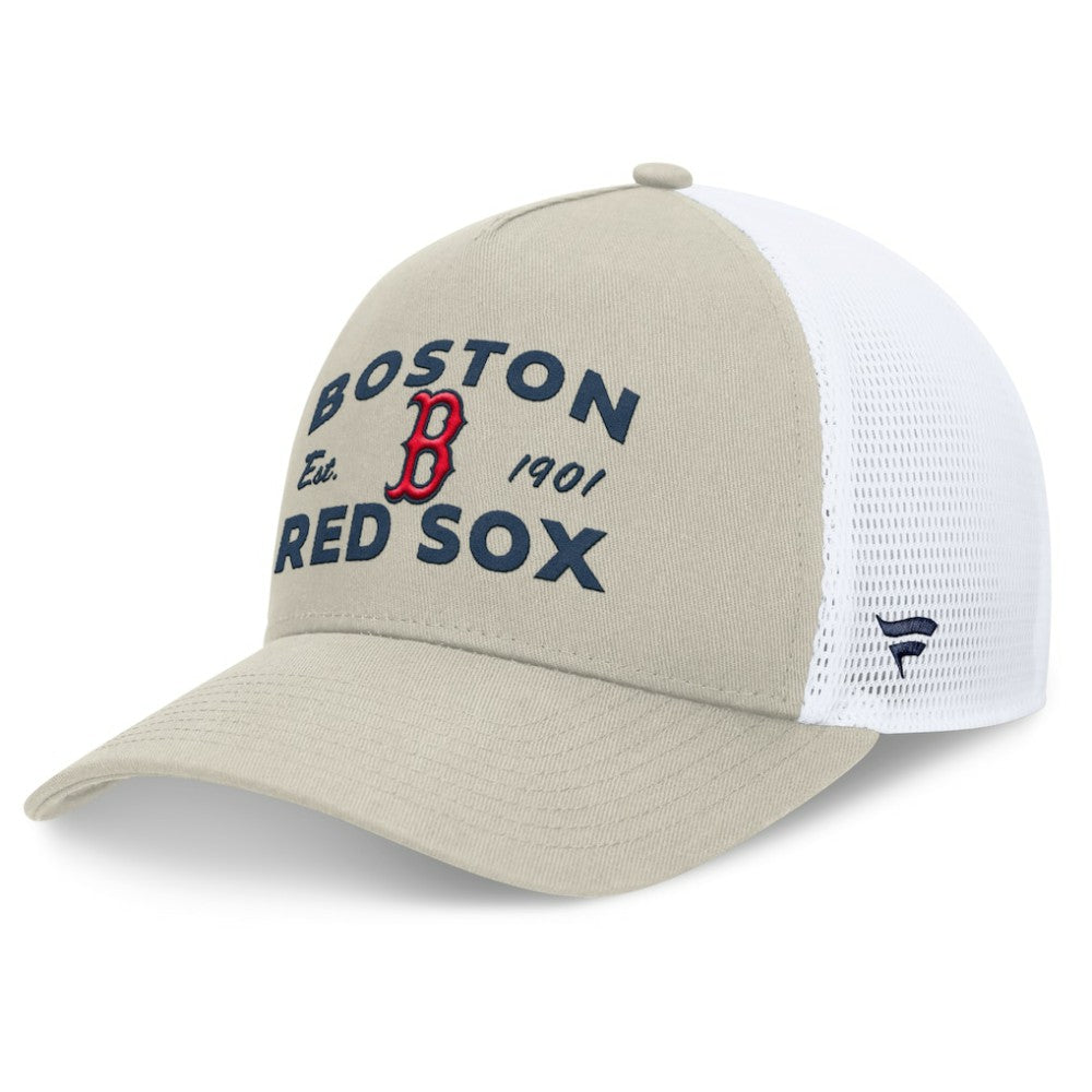 Boston Red Sox Fanatics A-Frame Trucker Adjustable Hat - MLB Hats