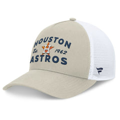 Houston Astros Fanatics A-Frame Trucker Adjustable Hat - MLB Hats
