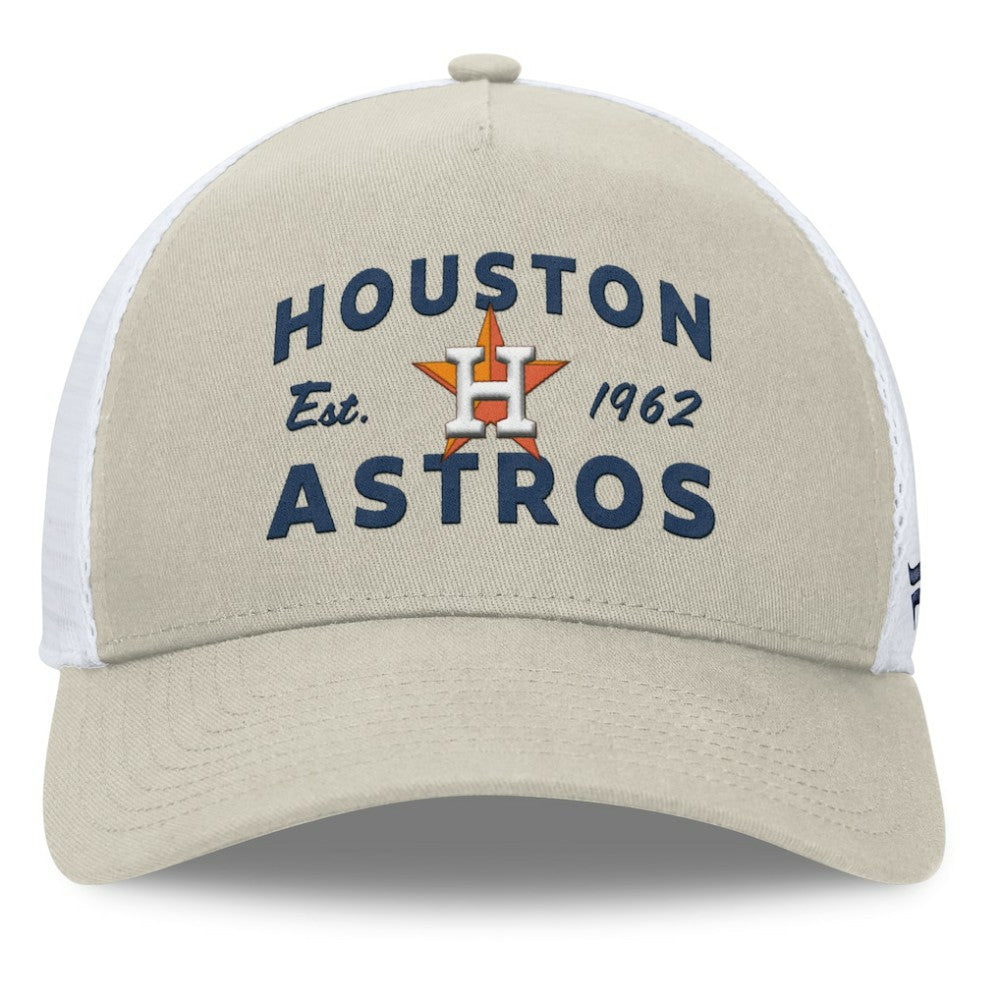 Houston Astros Fanatics A-Frame Trucker Adjustable Hat - MLB Hats