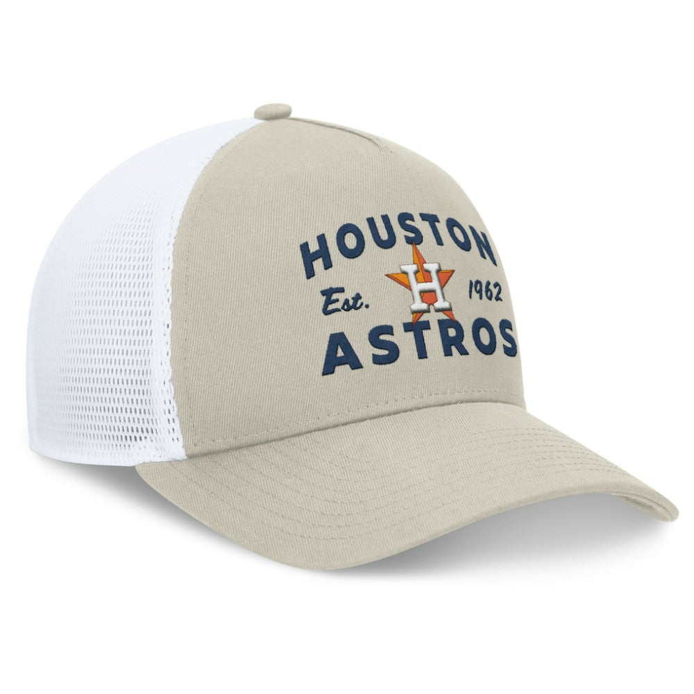 Houston Astros Fanatics A-Frame Trucker Adjustable Hat - MLB Hats