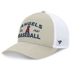 Los Angeles Angels Fanatics A-Frame Trucker Adjustable Hat - MLB Hats