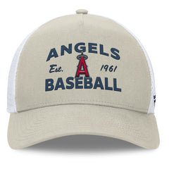 Los Angeles Angels Fanatics A-Frame Trucker Adjustable Hat - MLB Hats