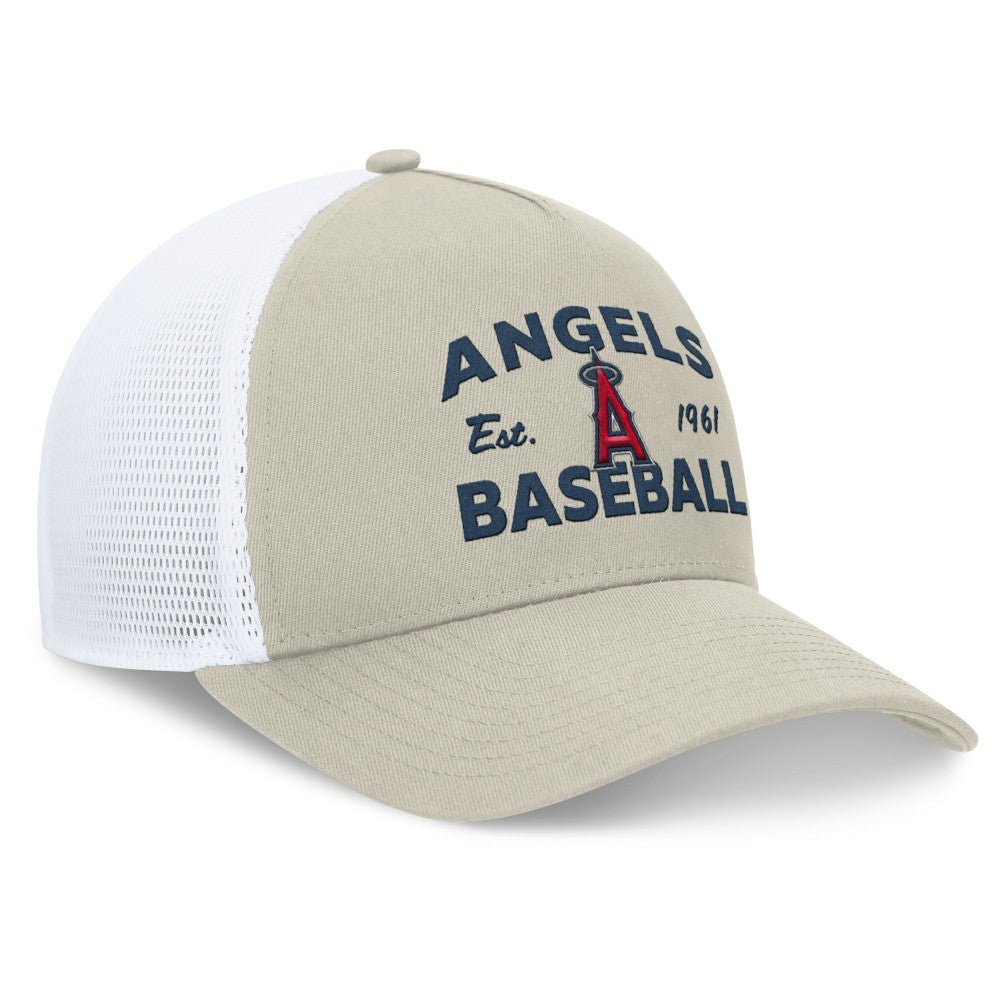 Los Angeles Angels Fanatics A-Frame Trucker Adjustable Hat - MLB Hats