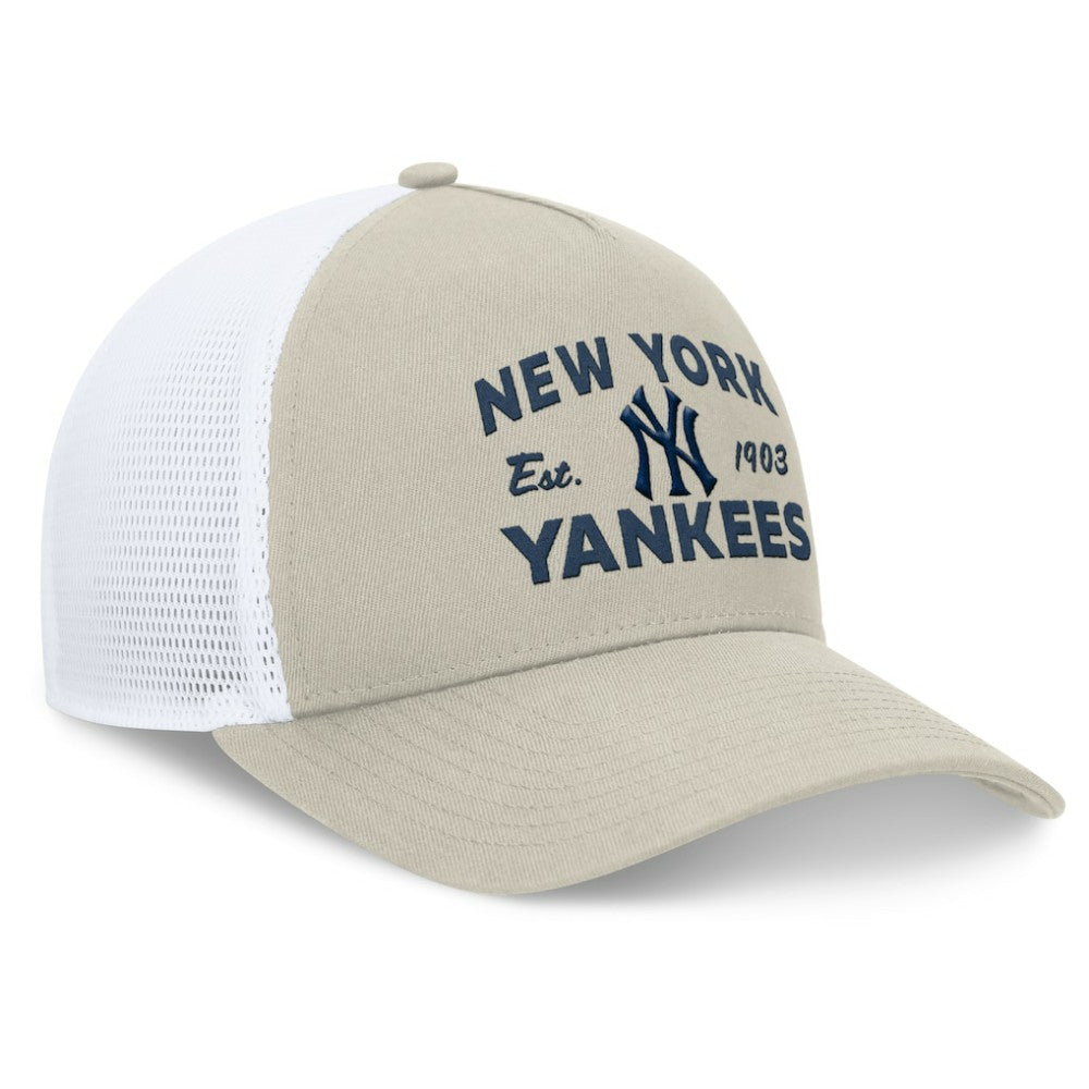 New York Yankees Fanatics A-Frame Trucker Adjustable Hat - MLB Hats