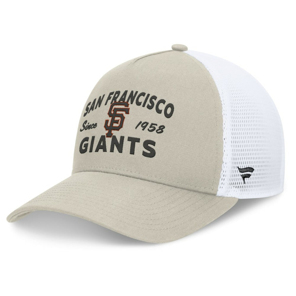 San Francisco Giants Fanatics A-Frame Trucker Adjustable Hat - MLB Hats