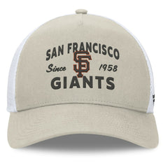 San Francisco Giants Fanatics A-Frame Trucker Adjustable Hat - MLB Hats