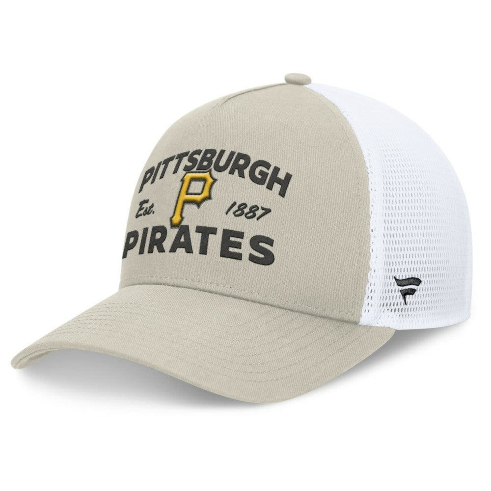 Pittsburgh Pirates Fanatics A-Frame Trucker Adjustable Hat - MLB Hats