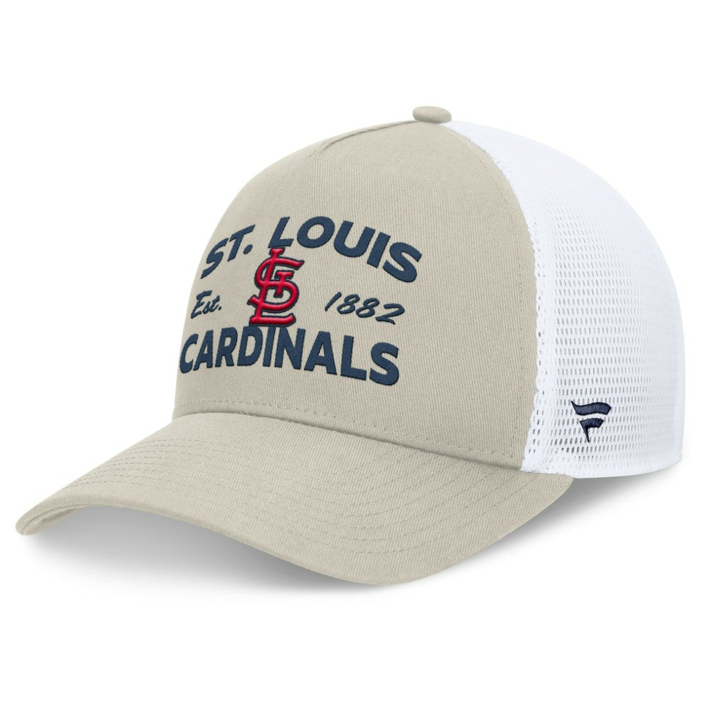 St. Louis Cardinals Fanatics A-Frame Trucker Adjustable Hat - MLB Hats