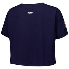 Houston Astros Pro Standard Women's Made To Play Boxy Cropped T-Shirt - MLB T-shirts