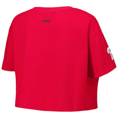 Philadelphia Phillies Pro Standard Women's Made To Play Boxy Cropped T-Shirt - MLB T-shirts