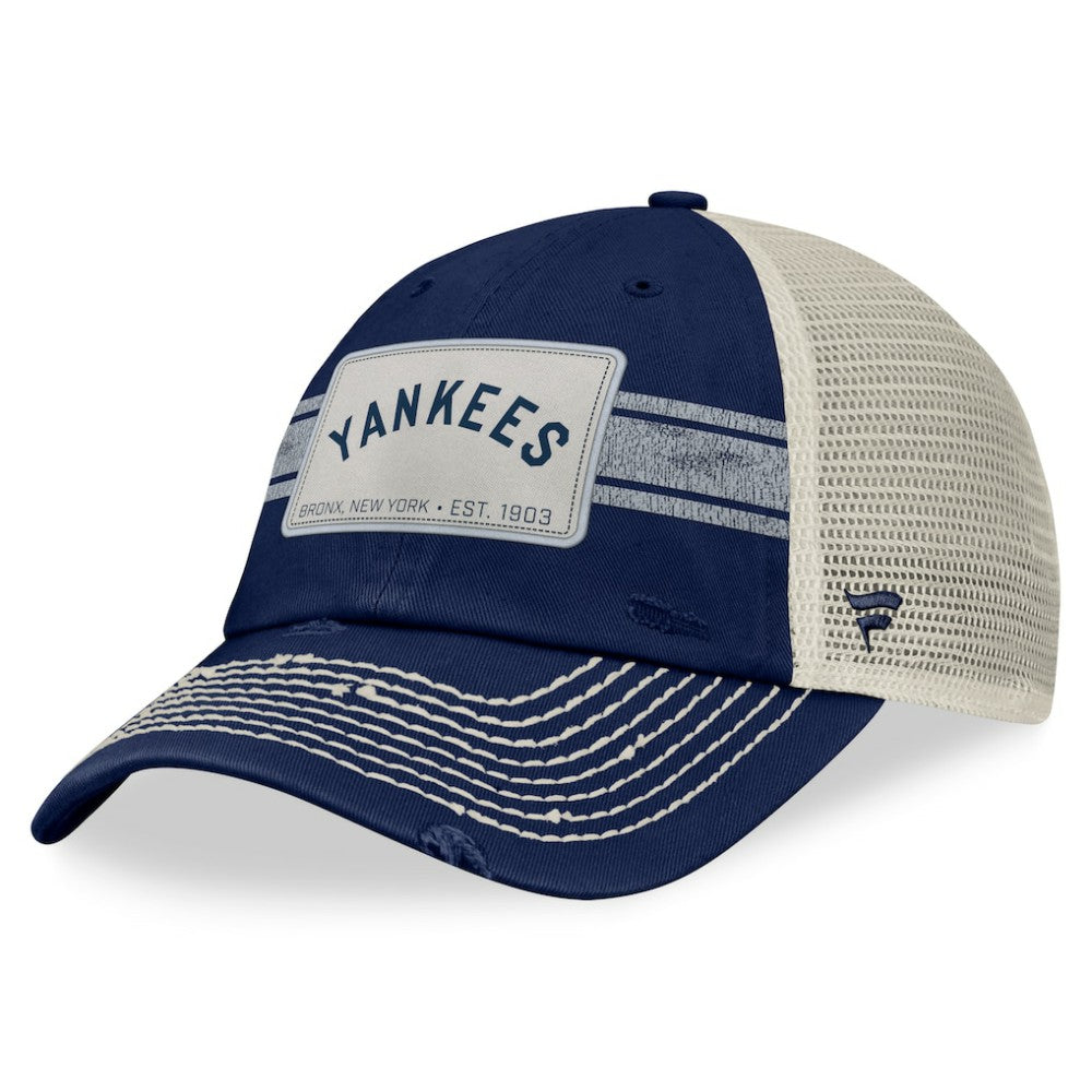 New York Yankees Fanatics  Heritage Stripe Trucker Adjustable Hat - MLB Hats