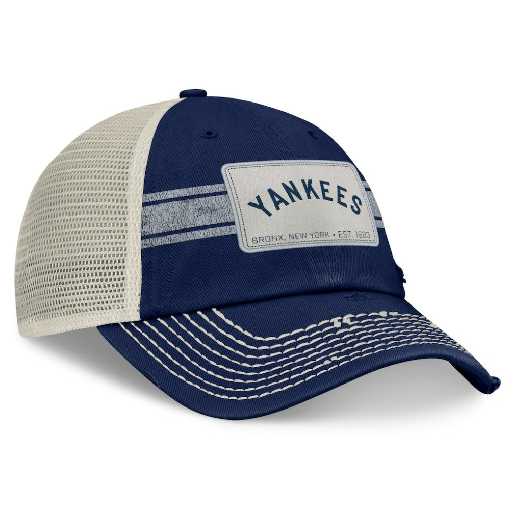 New York Yankees Fanatics  Heritage Stripe Trucker Adjustable Hat - MLB Hats